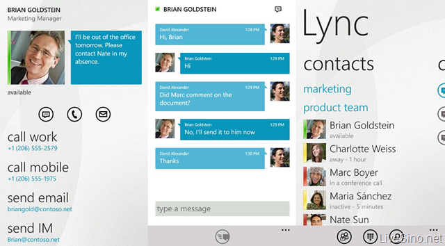 Lync 2010 for Windows Phone 应用已经可以下载