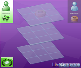 新的 Messenger 3D益智小游戏:3D Tic Tac Toe