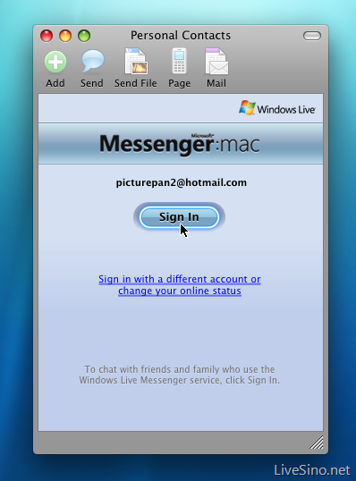 Messenger for Mac 个人版服务也将支持语音/视频聊天