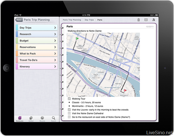 微软正式宣布 OneNote for iPad，已可下载