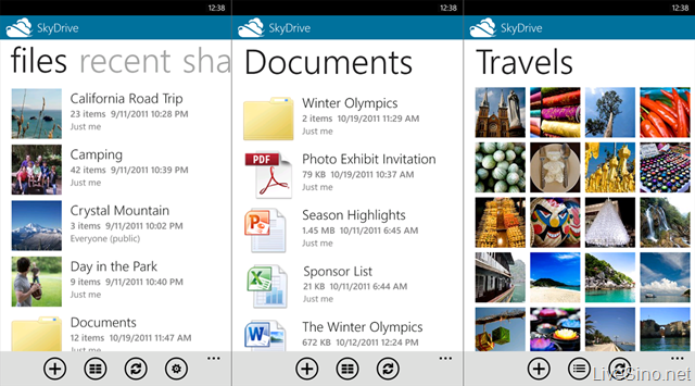 SkyDrive for Windows Phone 官方应用发布，附下载