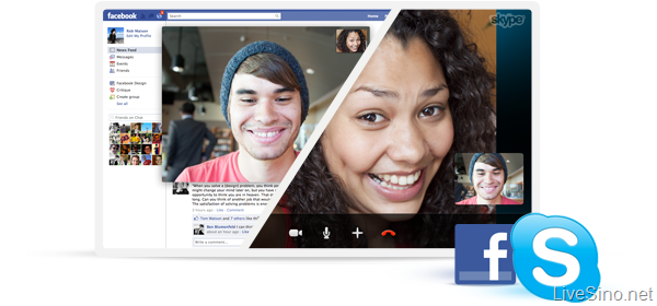 Skype 更新，支持直接向 Facebook 好友发起视频聊天
