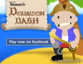 微软研究院推出第二款 Facebook 社交游戏 Doubloon Dash