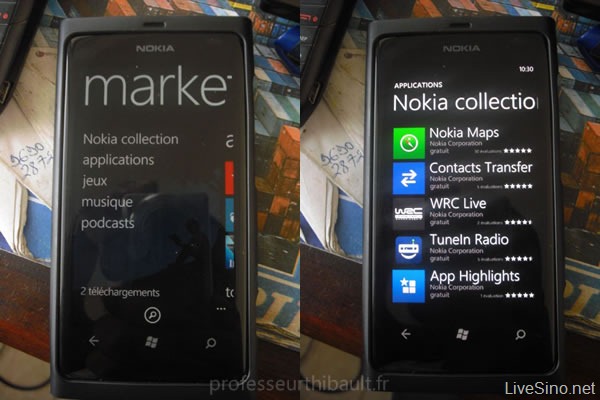 诺基亚开设 Windows Phone 应用市场“Nokia Collection”专区，但并非首例