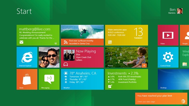微软详细披露 Windows 8 移动网络支持，包括诸多实用功能