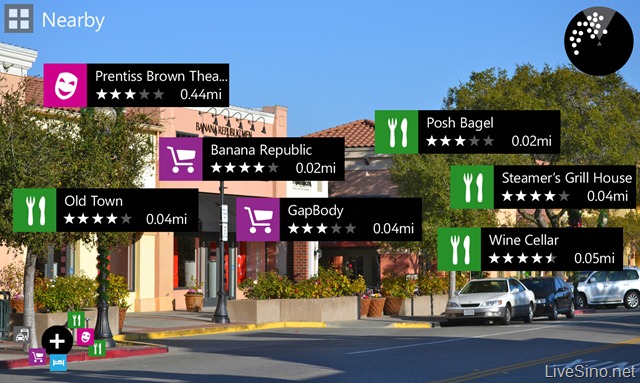 Nokia City Lens for Windows Phone 虚拟现实应用发布