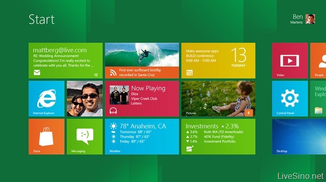 Windows 8 消费者预览版预装应用泄漏，及传言的品牌更名计划