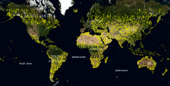 全球高清地图计划：Bing Maps 本月增加 165 TB 新图像