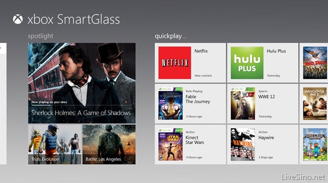 E3 专题: Xbox SmartGlass 开发平台将基于 HTML 5 和云？