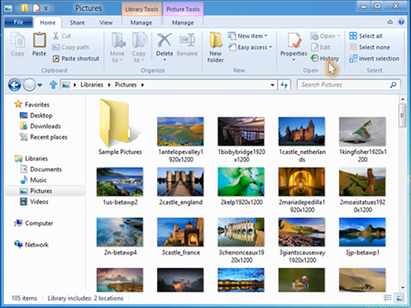 文档保护新方式，Windows 8 备份特性 File History