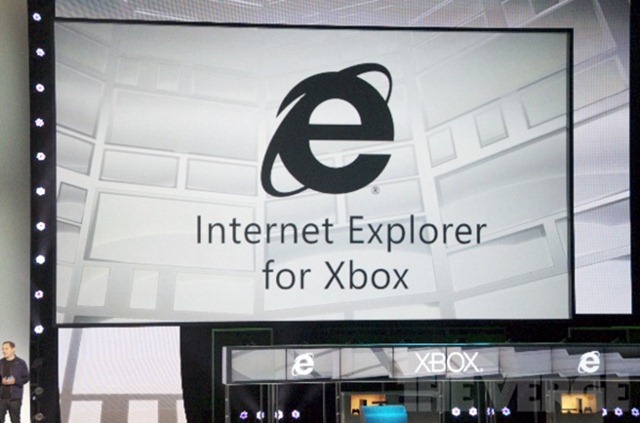 E3 专题: 面向客厅的浏览器–Internet Explorer for Xbox 今秋发布