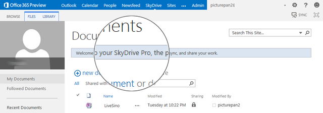 解释 SkyDrive 与 SkyDrive Pro