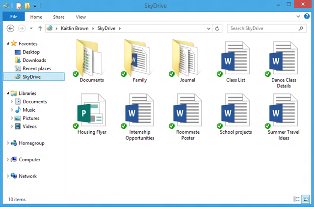 微软谈 Office 2013 如何与 SkyDrive 客户端完美整合