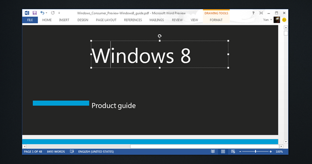 Office 2013 预览版: Windows 8、云服务、社交、新使用场景