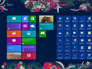 告别单调图案，全新 Windows 8 开始屏幕背景
