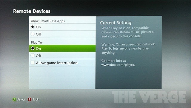 Xbox LIVE 2012 更新增加 Play To 音乐、视频串流体验