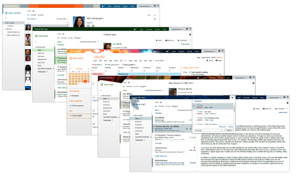 微软谈新版 Outlook Web App（OWA），Outlook 品牌