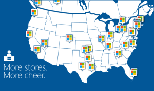 32 家微软假期临时店将在 10 月 26 日准时开业