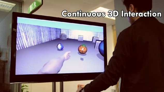 微软演示手腕穿戴式 3D 交互原型项目 Digits