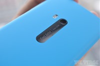 湖蓝色诺基亚 Lumia 920 上手图集