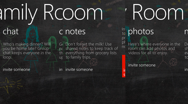 Windows Phone 8 “房间 Rooms”特性截图曝光