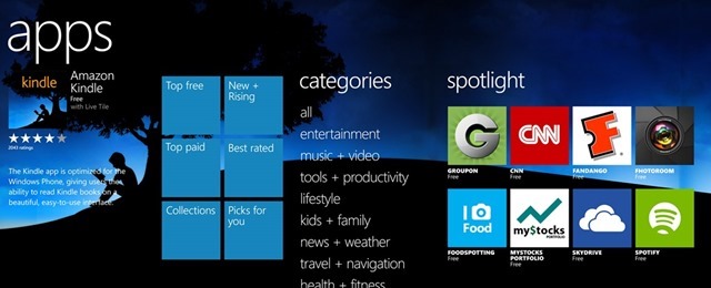 Windows Phone Store 更新：应用集锦、个性化推荐、“我的家人”家庭管理功能等