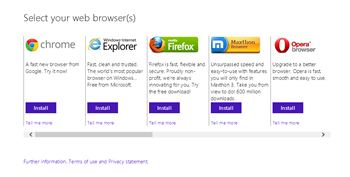 微软已在欧洲推出 Windows 8“浏览器选择”更新