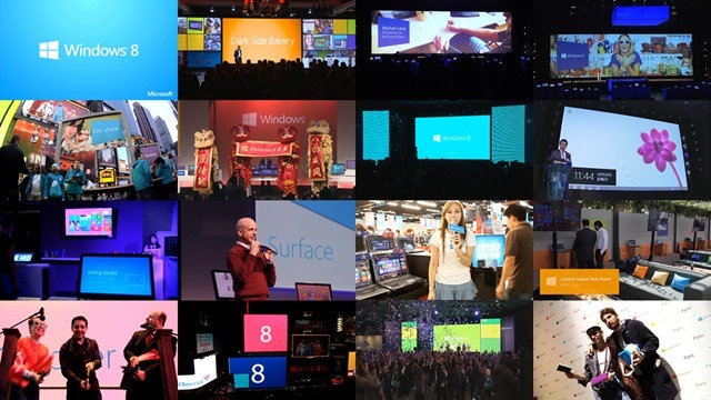 微软 Windows 8 全球发布会视频集锦