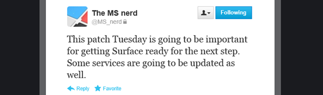 周二补丁日，传微软将为 Surface 带来重大更新