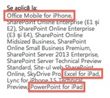 微软已确认 Office for iPhone 和 iPad 应用存在