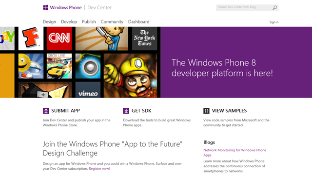 Windows Phone 开发者平台：2012 年终总结