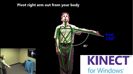微软正与军方研究基于 Kinect 的物理治疗系统