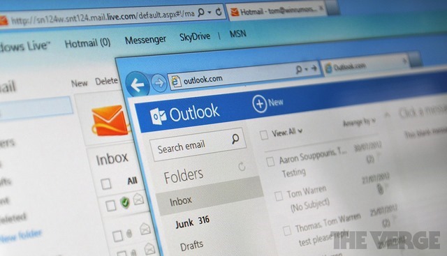 微软下周开始加强 Outlook.com 推广，暂不强制升级 Hotmail