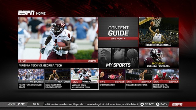 Xbox 版 ESPN 应用更新，SmartGlass 支持 12 月到来