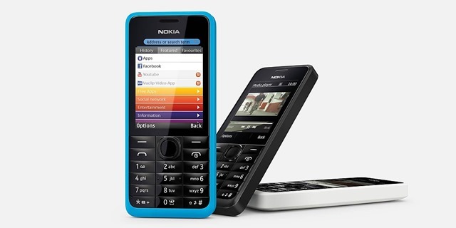 Nokia 105 和 Nokia 301