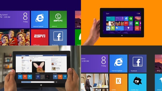 两部新 Windows 8 IE10 电视广告：全新、触控
