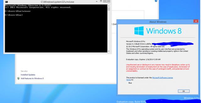 微软 Windows Blue 或已完成 M1 版本