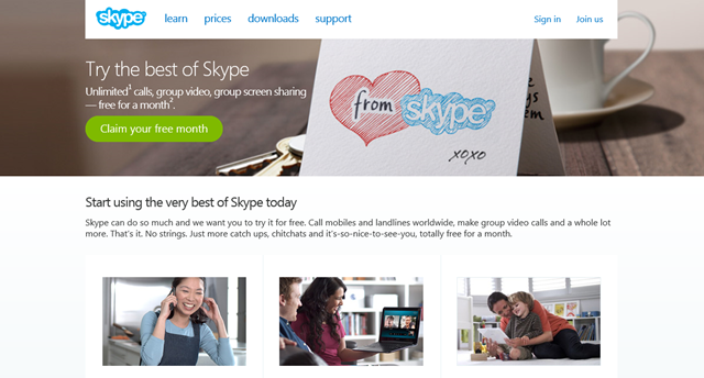 微软提醒 Messenger 用户迁移至 Skype，赠送 1 个月免费 Skype 国际通话
