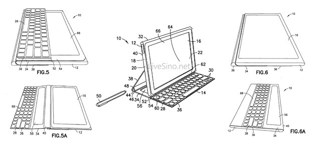 专利显示诺基亚在 Surface 宣布前已设计带支架平板
