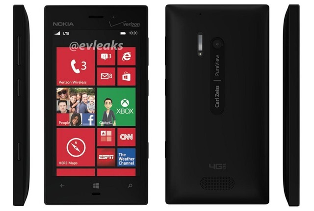 Nokia Lumia 928 效果图泄露，暗示发布在即？