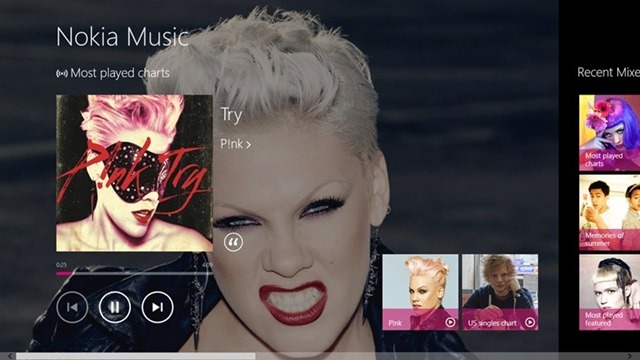 Nokia Music for Windows 8 发布