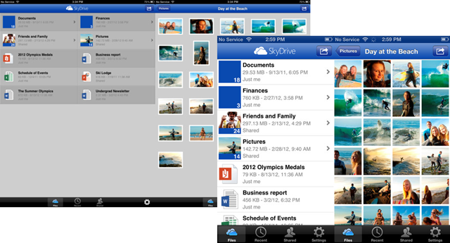 苹果放行，SkyDrive for iOS 应用终于获得更新