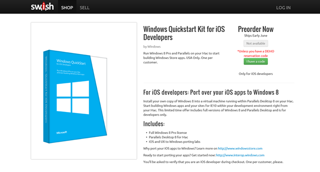 Windows 8 QuickStart Kit 再次开放订购