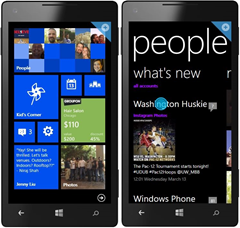 在 iPhone 和 Android 上体验 Windows Phone 8 演示，新增 Facebook 整合