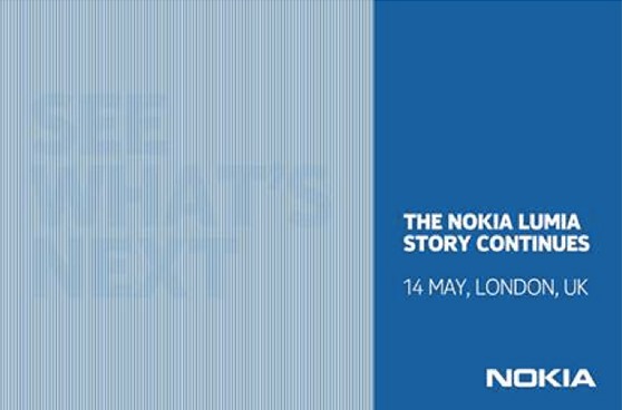 诺基亚将于 5 月 14 日召开 Lumia 伦敦发布会