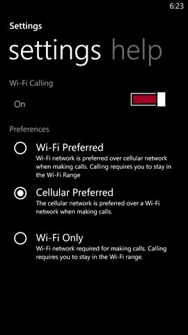 诺基亚 Lumia 521 获固件更新，增加 Wi-Fi 通话