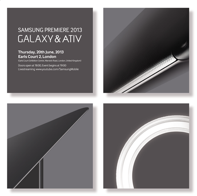 三星 6 月 20 日发布会：新 Galaxy 和 ATIV 设备