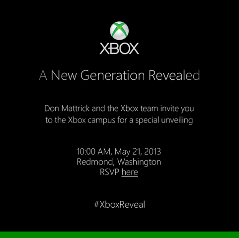 #XboxReveal：微软下一代 Xbox 发布会 5 月 21 日