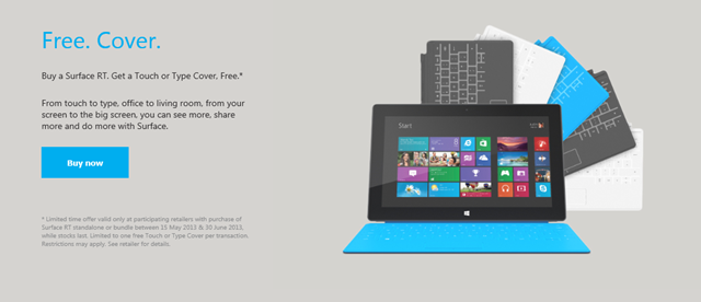 Surface Pro 于本月 23 日在英国上市，价格 £719 起