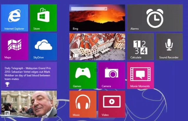 Windows 8.1 新增官方应用采用新图标